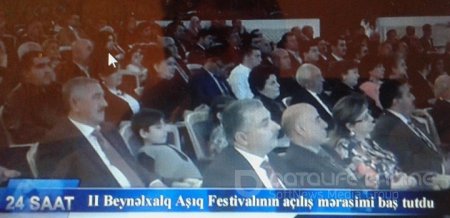 II Beynəlxalq Aşıq Festivalının açılış mərasimi...