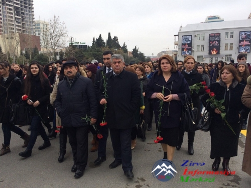 Rabitə və Nəqliyyat Kollecində 26 fevral Xocalı soyqrımı ilə əlaqədar toplantı keçirilib