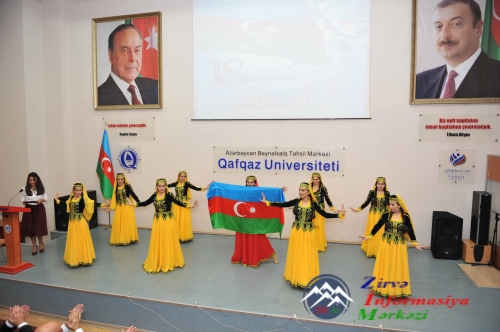 Qafqaz Universitetində müstəqilliyimizin 25-illiyi münasibəti ilə tədbir keçirilib