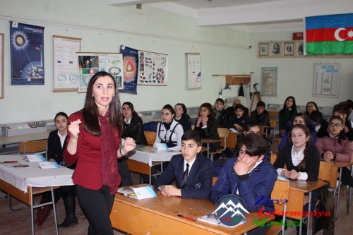 “Gənclər elmi və bədii ədəbiyyat işığında” layihəsi