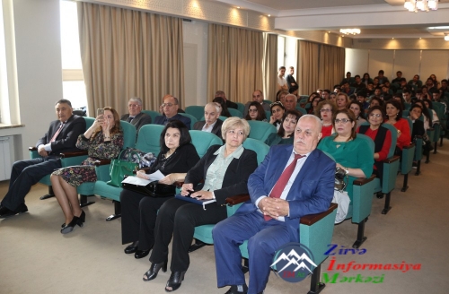 AzMİU-da XVIII əsrin böyük Azərbaycan şairi və ictimai xadim M.P.Vaqifin 300 illik yubileyinə həsr olunmuş elmi-seminar keçirilib