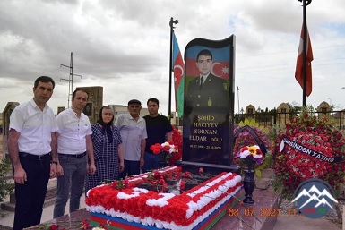 Şəhid Sərxan Eldar oğlu Hacıyev Qızılkilsə (08.07.1990- 23.10.2020)