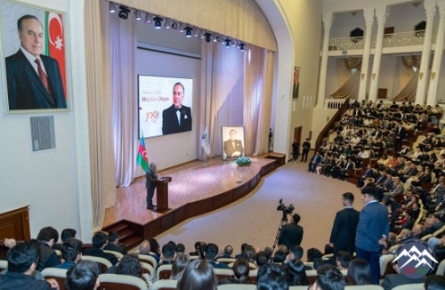 AzTU-da Ulu Öndərin 100 illik yubileyinə həsr olunan tədbir keçirilib